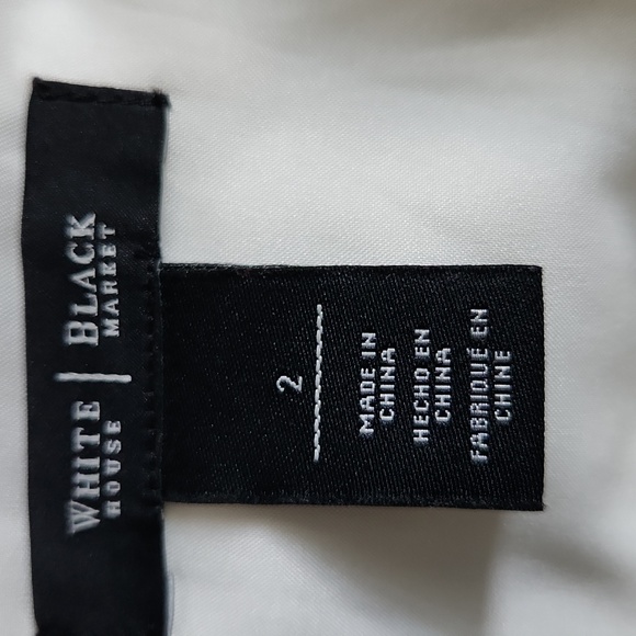 White House Black Market Circle Pattern Pencil Skirt - Picture 3 of 3